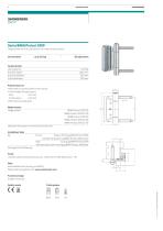 BAKA® Protect series 2000/4000 - timber entrance door hinges for current profile constructions - 4