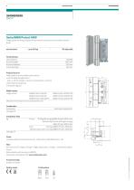 BAKA® Protect series 2000/4000 - timber entrance door hinges for current profile constructions - 6