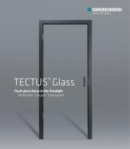 TECTUS - Glass Flush glass doors in the limelight Minimalist, Elegant, Transparent - 1