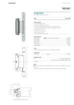 TECTUS TE 680 3D FD - SIMONSWERK GMBH - PDF Catalogs | Documentation ...