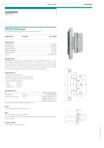 VARIANT® Compact - adjustable hinge solutions for slimline frame facings - 4