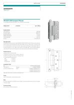 VARIANT® Compact - adjustable hinge solutions for slimline frame facings - 6