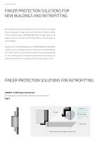 VARIANT - FINGER PROTECTION The hinge system for doors with finger protection function - 4