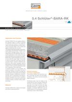 5.4 Schlüter® -BARA-RK-1