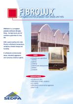 FIBROLUX Translucent Reinforced with glass fibre Shock resistant FIBROLUX Corrugated and flat polyester resin sheets and rolls-2