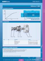 fixed bolts - SADEV Classic - 5