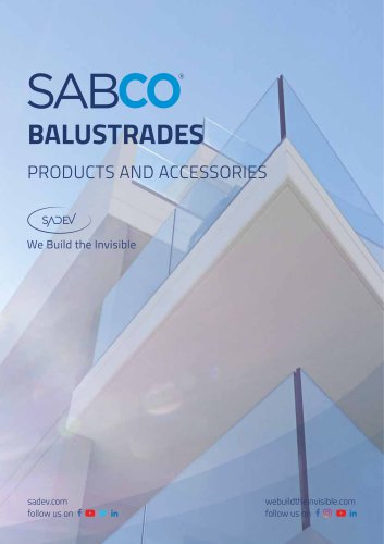 SABCO - BALUSTRADES PRODUCTS AND ACCESSORIES