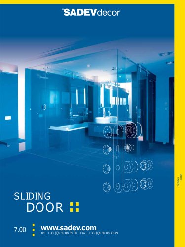 SADEV Decor Sliding doors systems