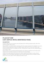 Plazcast SMR - Cast Acrylic Metal Reinforced Panel-2