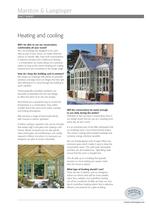 Heating & cooling a conservatory - 1