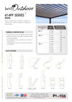 414PF Wallis&Outdoor® fixed slats Pergola-2