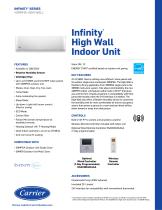 Infinity® High Wall Indoor Unit - 1