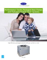 Performance™ Series Packaged Heat Pumps and Packaged Hybrid Heat® Systems