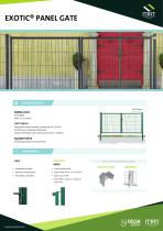 EXOTIC® PANEL GATE - 1