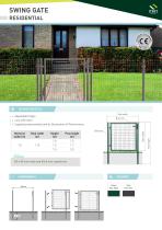 Residential gate - 1