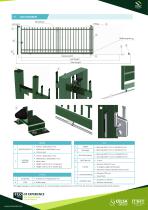 Sliding gate Light Beveled Plus - 2