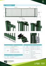 Sliding gate Light - Rondo plus - 2