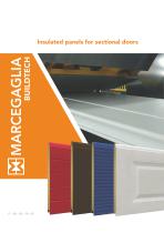 Insulated panels for sectional doors-2016 - 1