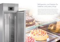 Refrigerators and freezers Bakery 2018 - 2