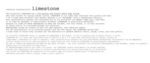 LIMESTONE - 4