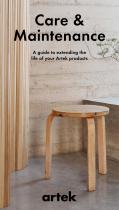 Care & Maintenance : A guide to extending the life of your Artek products-1