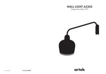 WALL LIGHT A330S-1