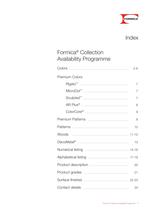 Formica® Collection Availability Programme - 1