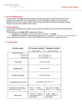 Formica Ligna Product Data Sheet - 3