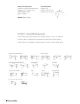 5000 Series Furniture Product Sheet-2
