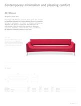 Mr. Nilsson Sofa brochure - 4