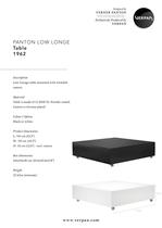 LOW LOUNGE TABLE - 1