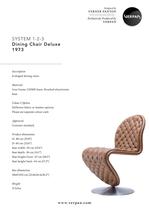 SYSTEM1-2-3-DINING CHAIR DELUXE - 1