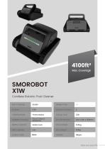 SMOROBOT Cordless Robotic Pool Cleaner - 11