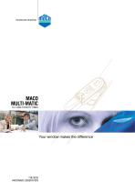 MACO MULTI-MATIC THE NEW HARDWARE GENERATION
