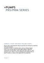 PRS/PRM SERIES - 1