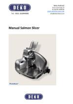 Manual Salmon Slicer - 1