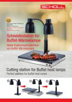 Cutting Station for Buffet heat Lamps-1