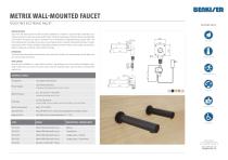 Metrix Wall-Mounted Faucet - 1