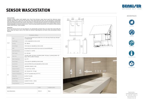 Sensor Waschstation