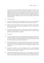 General Terms & Conditions of SANS SOUCI - 6