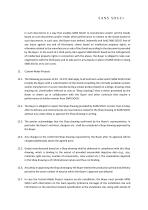 General Terms & Conditions of SANS SOUCI - 8