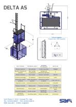 DELTA AS - CONSTRUCTION ELEVATORS 750 KG CAPACITY - 2