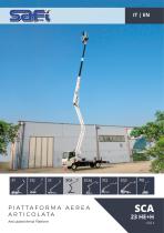 SCA23 HE+H - Articulated telescopic aerial platform + JIB - 23 m - 1