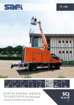 SCJ 18 H+H - Telescopic aerial platform + JIB 18m (SU VAN) - 1