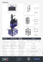 VISION AS - Passenger and material hoist up to 2.000 kg - 2