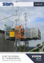 VISION MC/PC TWIN MAST - Transport platform MC/PC - TWIN MAST up to 3.800 kg - 1