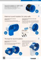 Electrical installation in sound insulation walls - 3