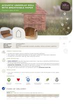 ACOUSTIC UNDERLAY ROLL WITH BREATHABLE PAPER-1