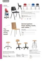 SCHOOL CHAIRS CATALOGUE infant, primary and high school - 12