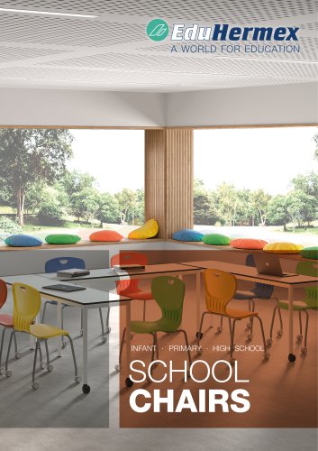 SCHOOL CHAIRS CATALOGUE infant, primary and high school